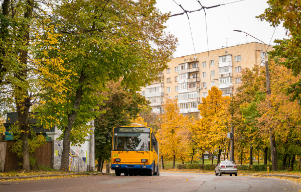 15 троллейбус Житомир