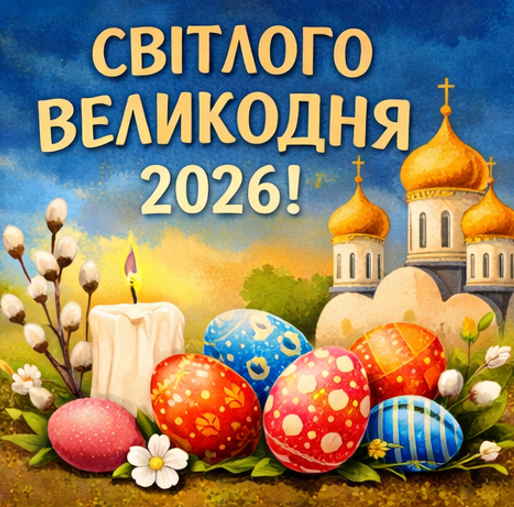 Картинки з Пасхою українською 2026 3