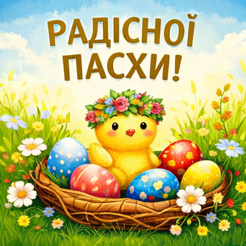 Картинки з Пасхою українською 2026 4
