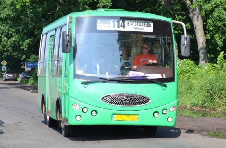 114 автобус Черкассы