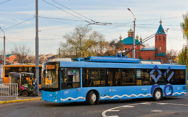 14 троллейбус Днепр