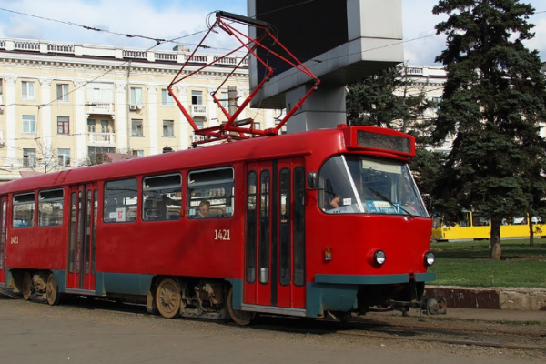 17 трамвай Днепр