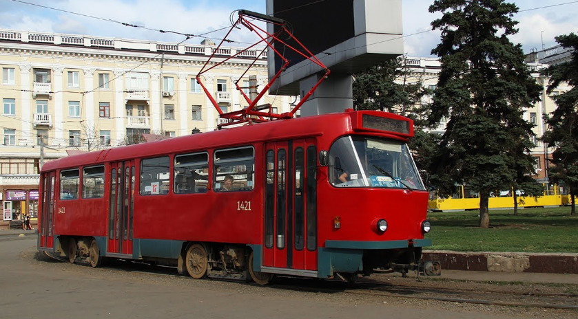 17 трамвай Днепр