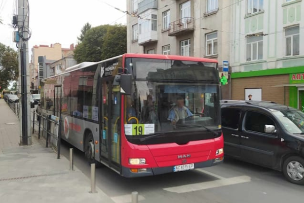 19 автобус Тернополь