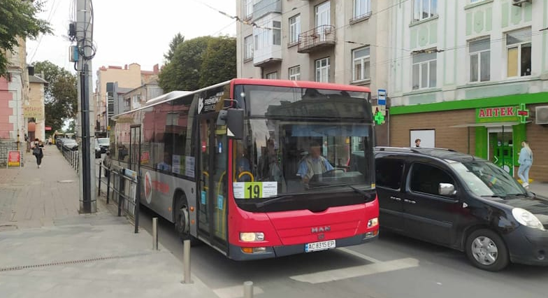 19 автобус Тернополь