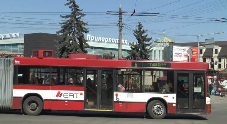7 троллейбус Ивано-Франковск