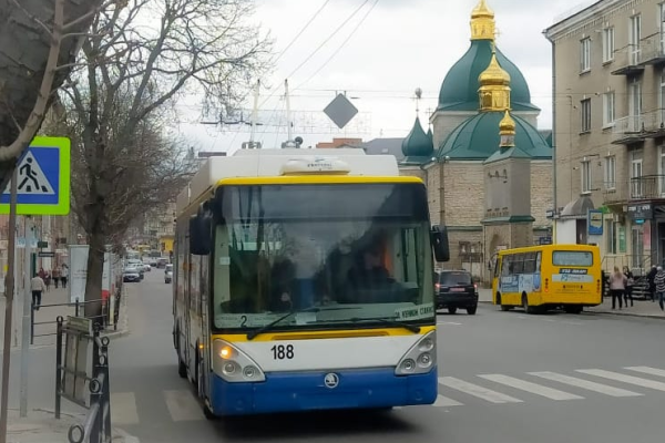 2 троллейбус Тернополь