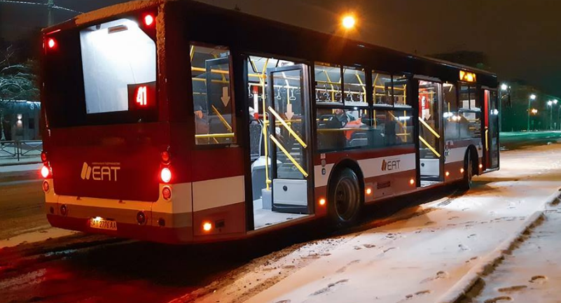 41 автобус Ивано-Франковск