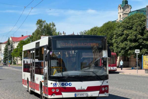 52 автобус Ивано-Франковск