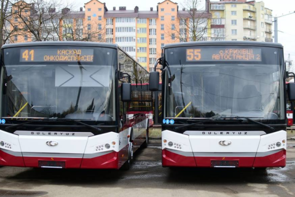 55 автобус Ивано-Франковск
