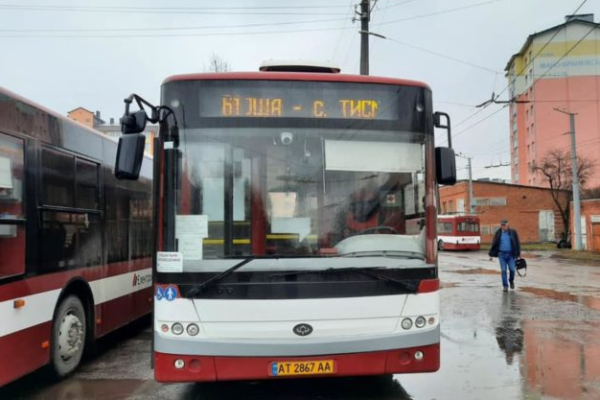 61 автобус Ивано-Франковск