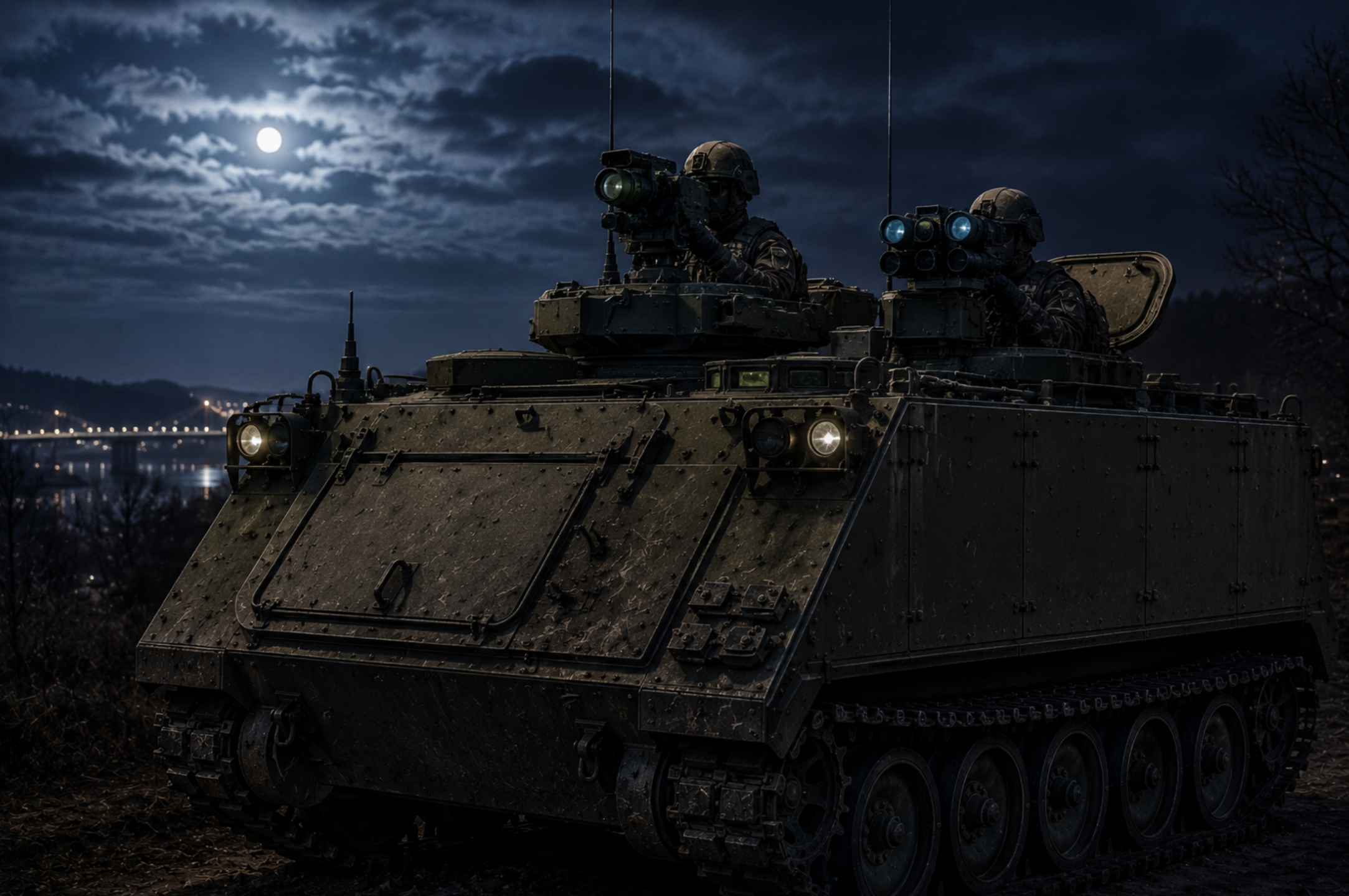 Ночной прицел на M113