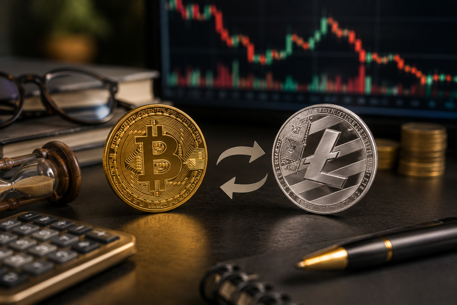 Приводи відкласти обмін Bitcoin (BTC) на Litecoin (LTC)