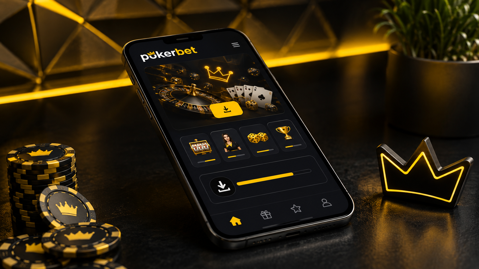 Як Покербет скачати на смартфон